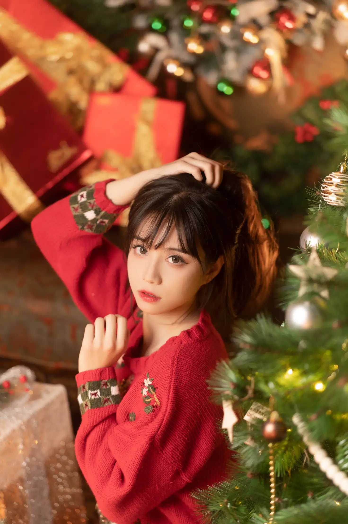 [YITUYU] 2022.05.26 Vol.0988 – Red Christmas Two plus six#[38P]-9