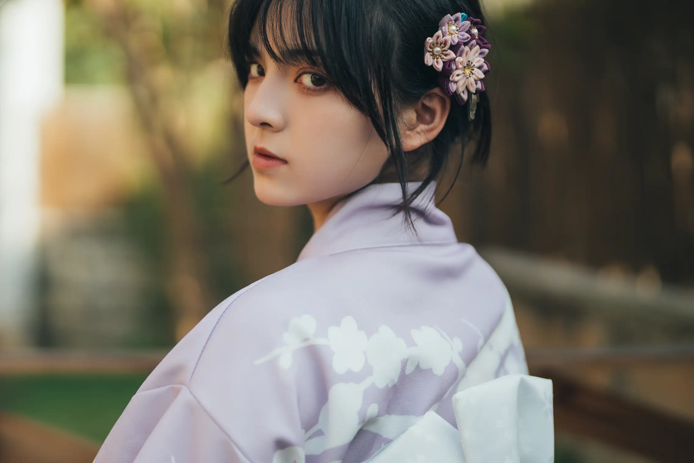 [YITUYU] 2022.02.09 Vol.772 – Japanese style story, photo of a girl in a Japanese garden dudu#[56P]-55